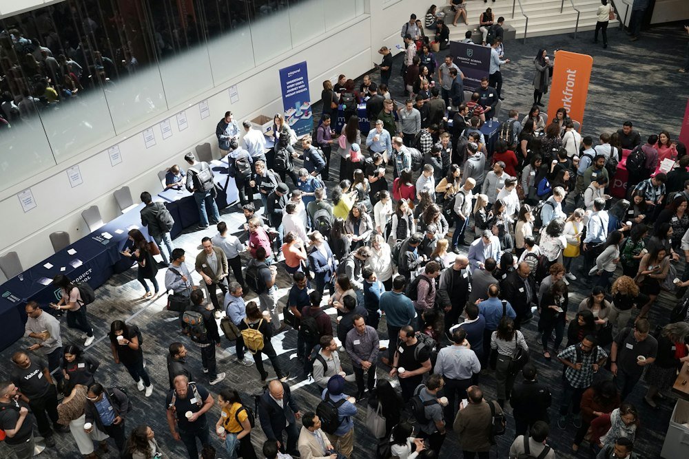 Delegates at an Odyssey event